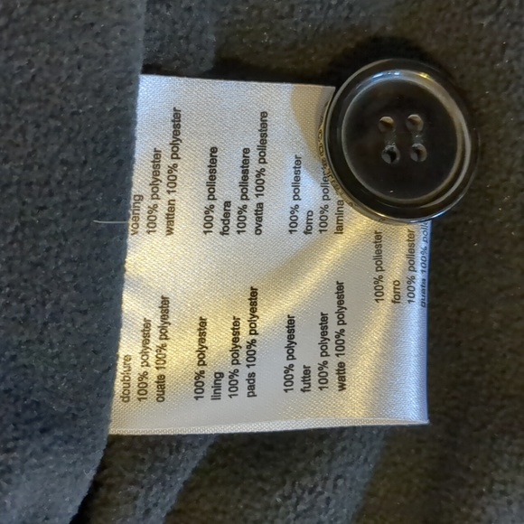 Lacoste Devanlay Double breasted fleece lined jacket - Picture 9 of 13